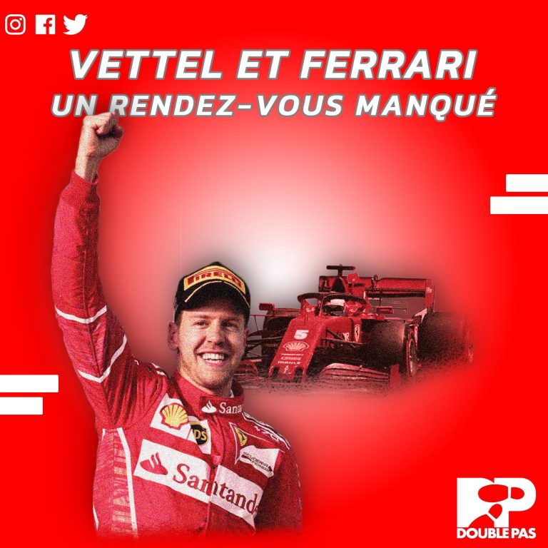 Vettel et Ferrari, un rendez-vous manqué
