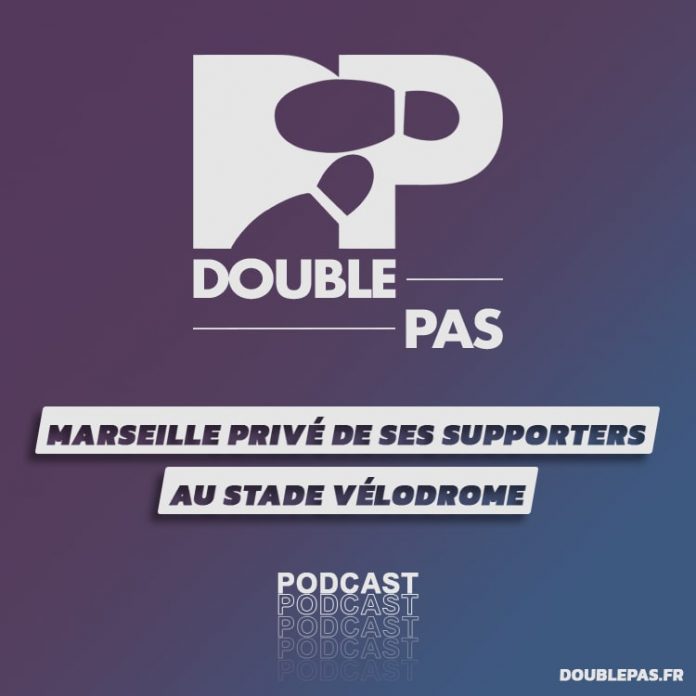Le Vélodrome sans ses supporters à Marseille. Un podcast de Double Pas